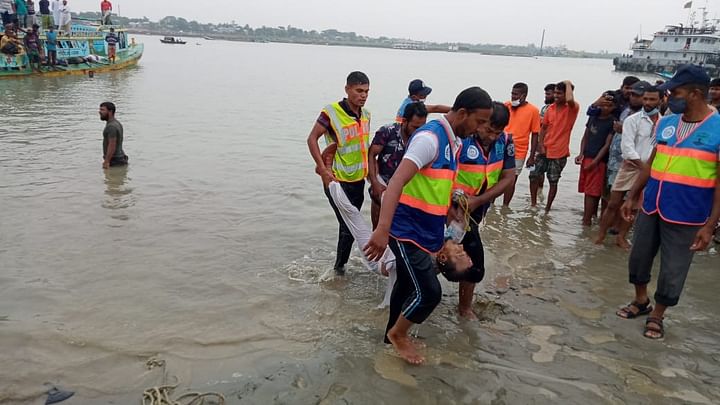 Twenty-six people have died after a speedboat collided with a sand carrier in Bangladesh
