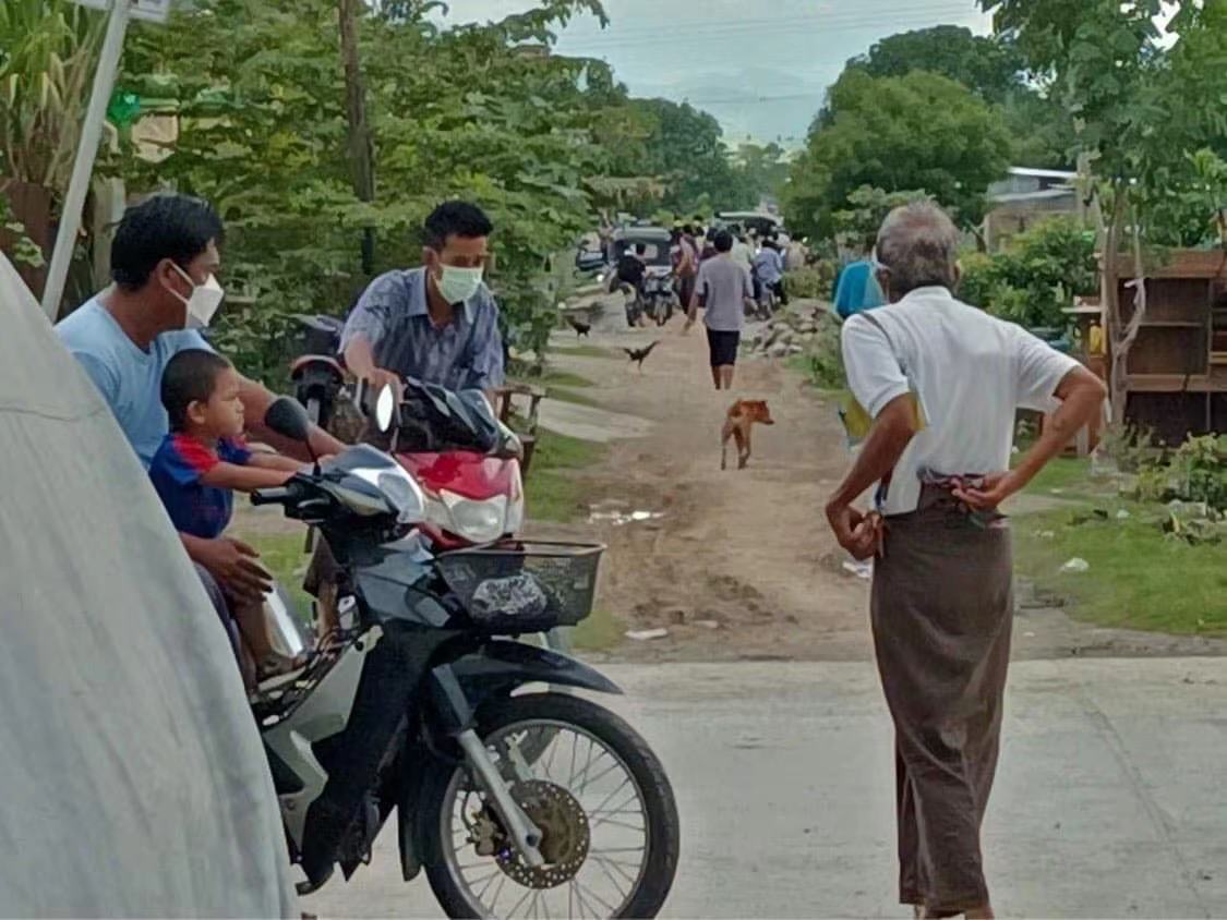 At least five people have been killed in shootings and explosions in several parts of Myanmar