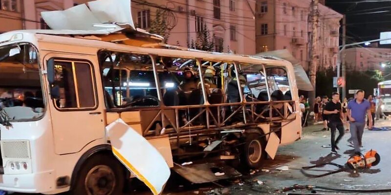 The main cause of the bus explosion in the Russian city of Voronezh was a mechanical failure