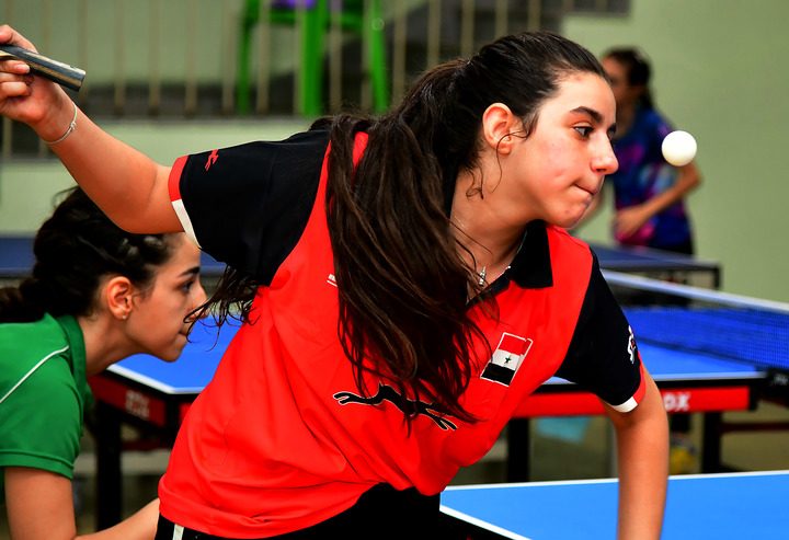 The idol is Marlon Dingning! 12-year-old Syrian Olympic women's table tennis player: want to play in China
