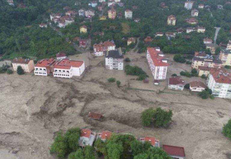 Floods in northern Turkey have killed 27 people and destroyed homes and bridges