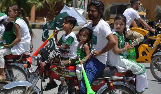 Pakistanis celebrate the 75th Independence Day