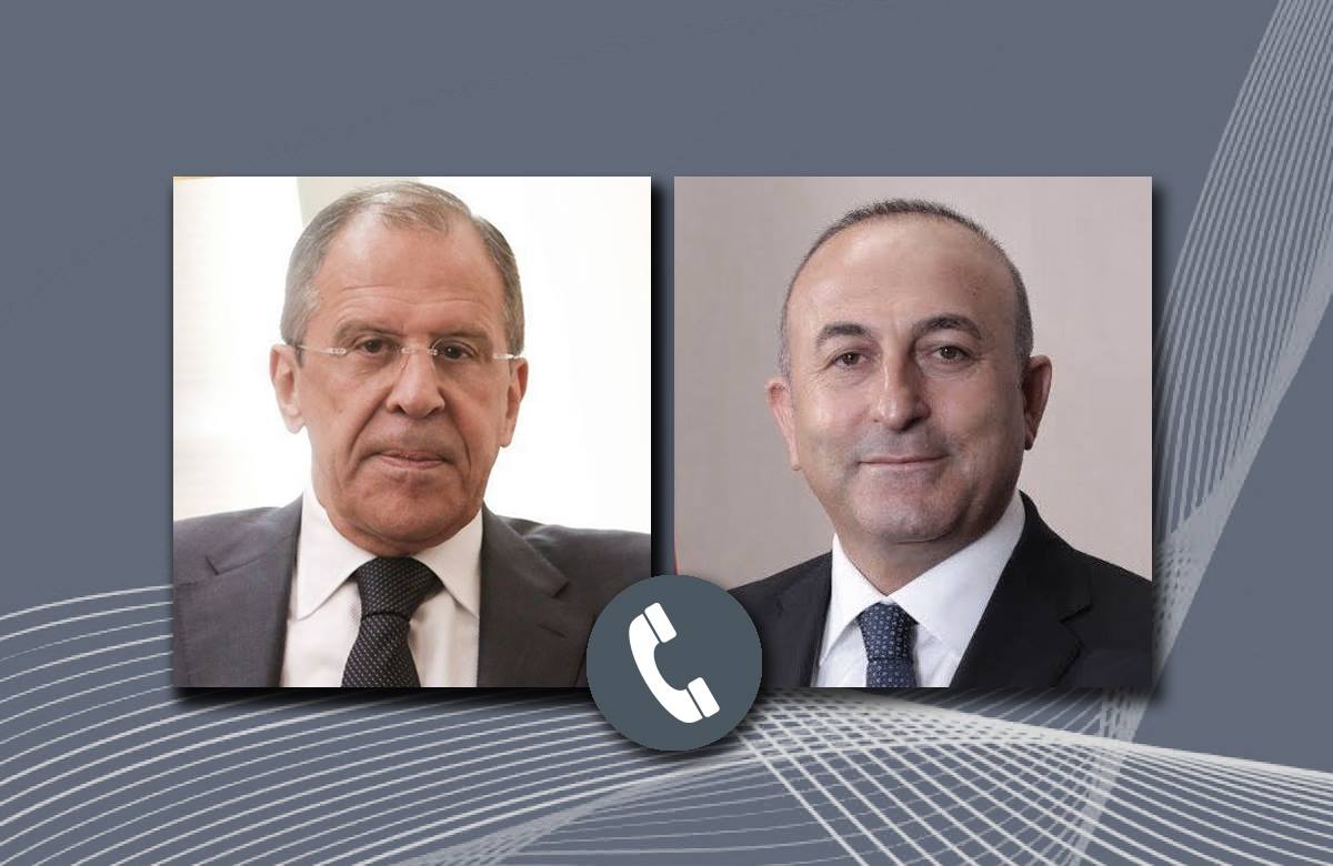 The Russian and Turkish foreign ministers spoke on the phone to discuss the situation in Afghanistan