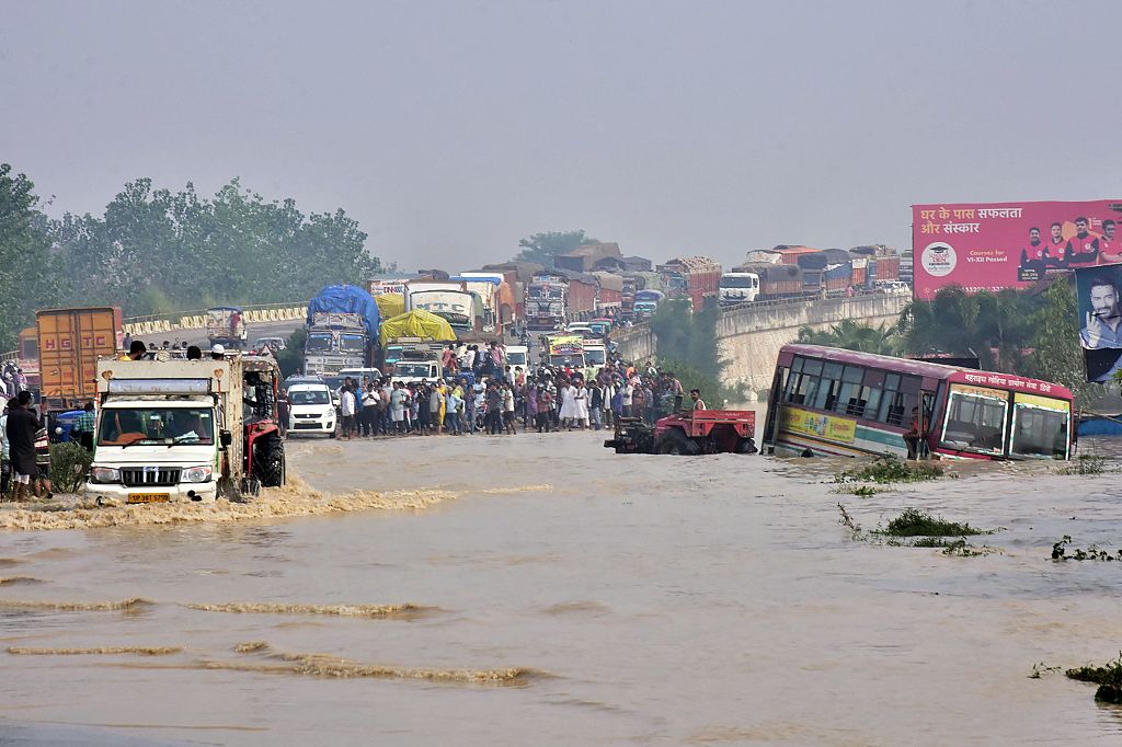 heavy rains in india's northern state of akhand have killed 68 people and left more than two hikers missing