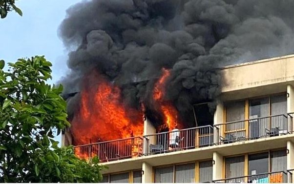 An Australian woman set fire to a coronavirus quarantine hotel, more than 160 people were evacuated